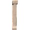 Ekena Millwork Traditional Slat Smooth Bracket w/ Offset Brace, Douglas Fir, 5 1/2"W x 30"D x 34"H BKT0604X30X34TRA06SDF - alternate 4